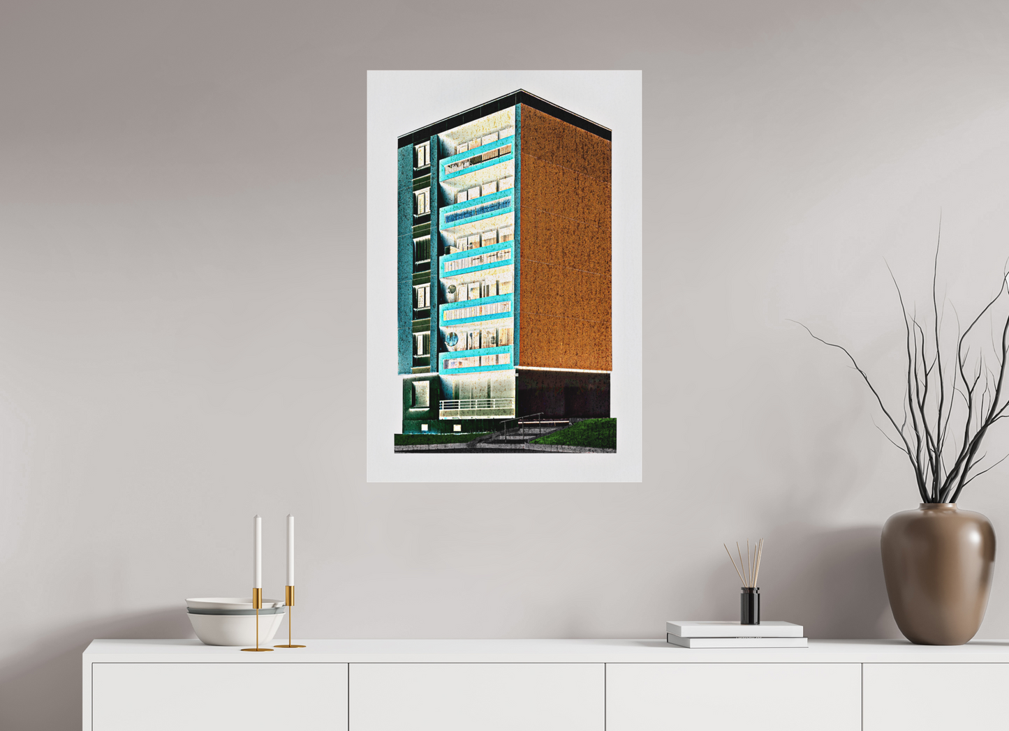 60 x 90 cm, Fine Art Acrylglas Matt No_Side_Windows