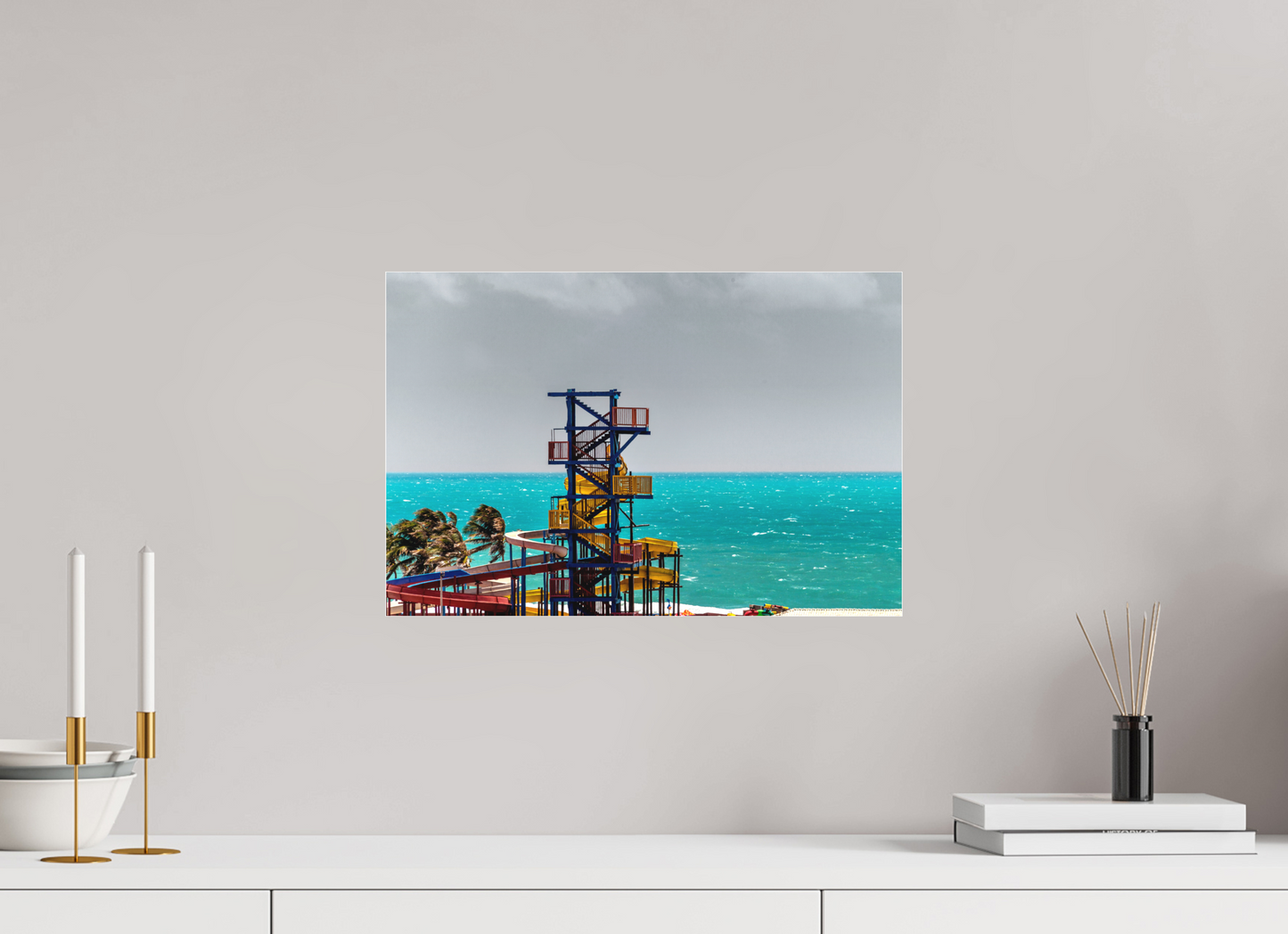 45 x 30 cm, Fine Art Acrylglas Matt Praia de Tapera - Aquiraz - CE