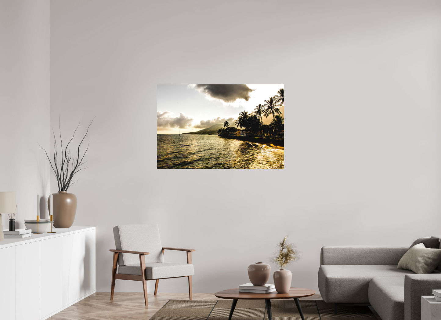 120 x 80 cm, Fine Art Acrylglas Matt Vila de Ilhabela - SP