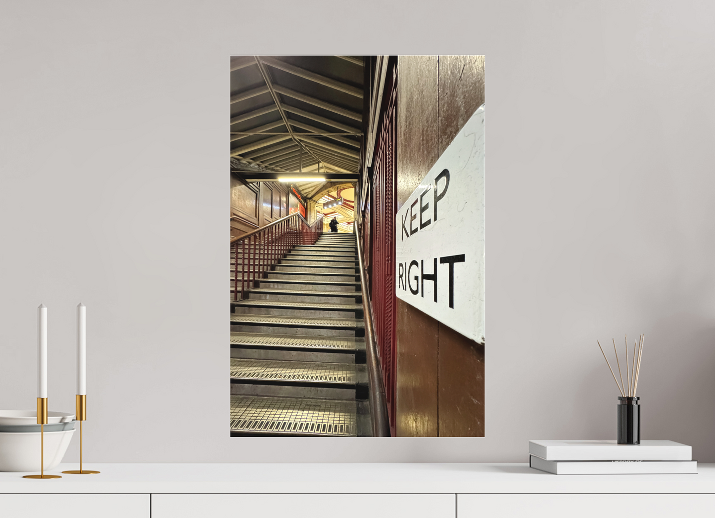 40 x 60 cm, Fine Art Acrylglas Matt Baker-Street #1 London