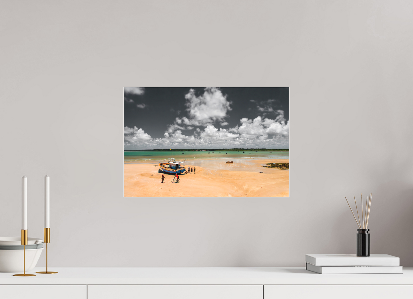 45 x 30 cm, Fine Art Acrylglas Matt Pontal de Coruripe - Coruripe - AL