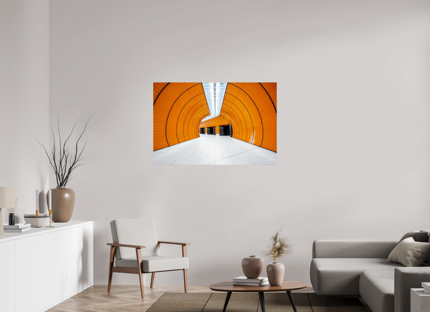 120 x 80 cm, Fine Art Print Metallic Edition Marienplatz #4 München