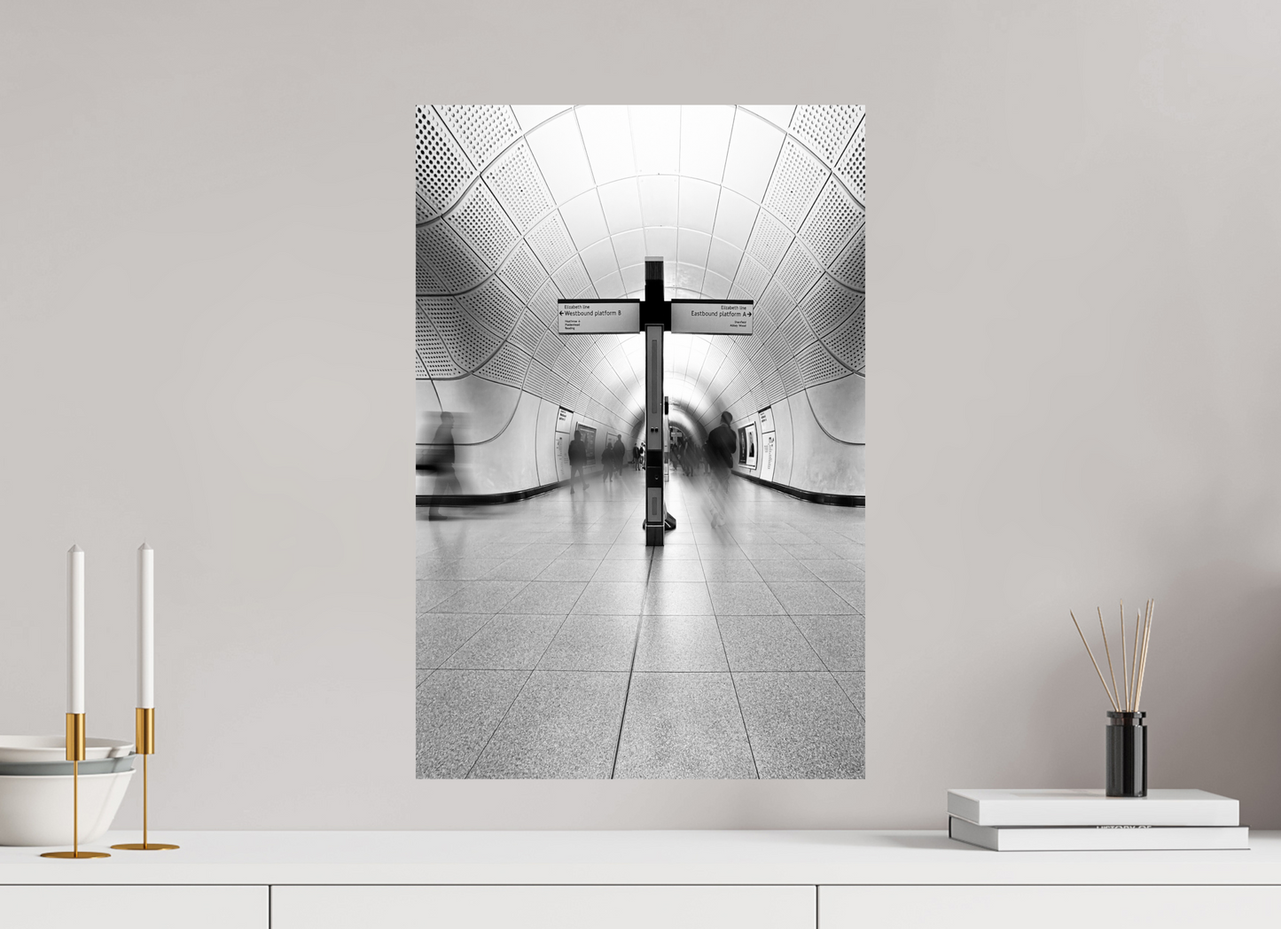 40 x 60 cm, Fine Art Print Metallic Edition Farrington #7 London