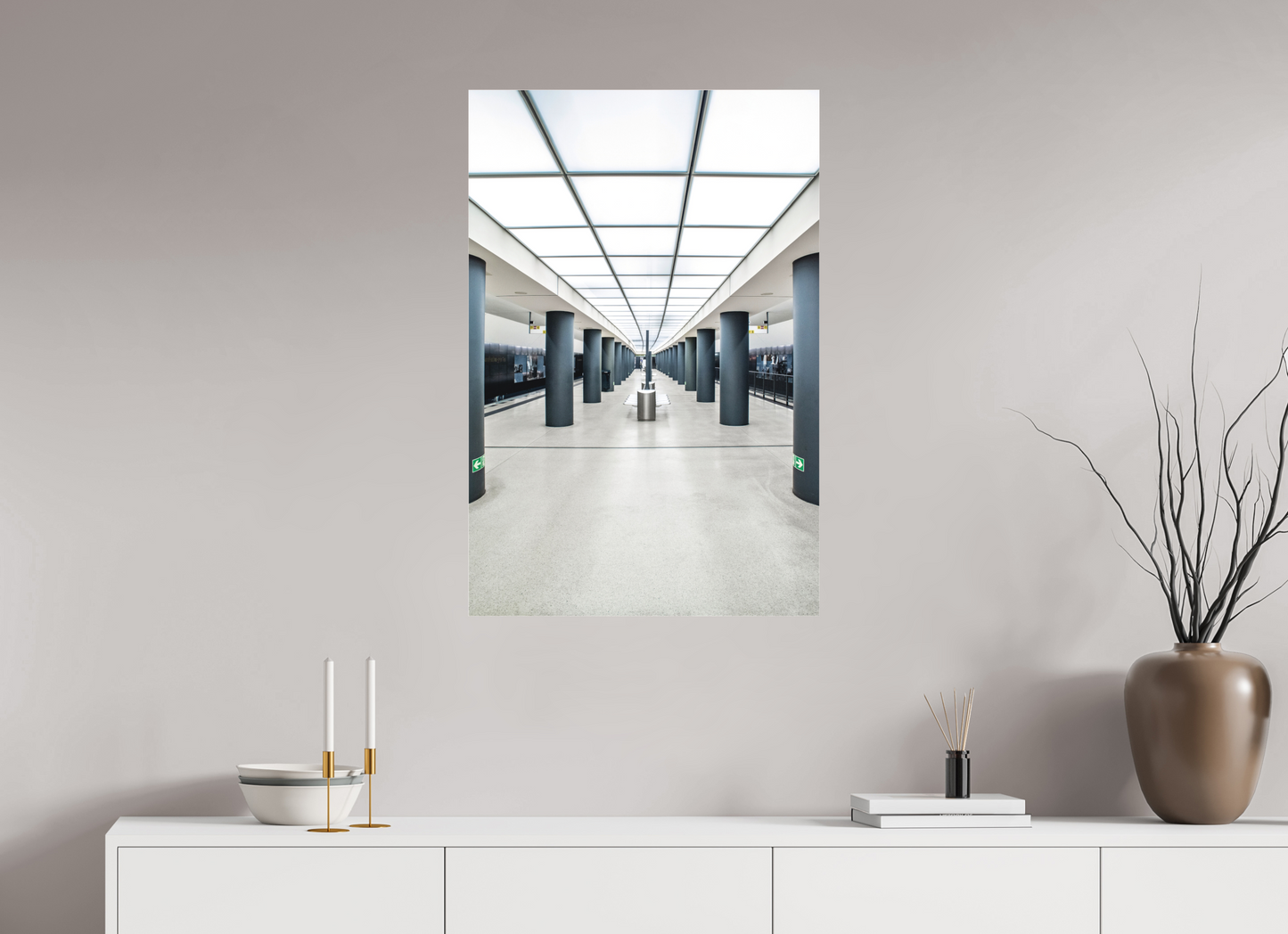 60 x 90 cm, Fine Art Acrylglas Matt Brandenburger-Tor #4 Berlin