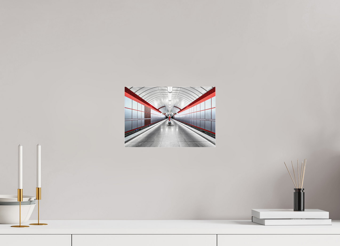 30 x 20 cm, Fine Art Acrylglas Matt Kreillerstrasse #2 München