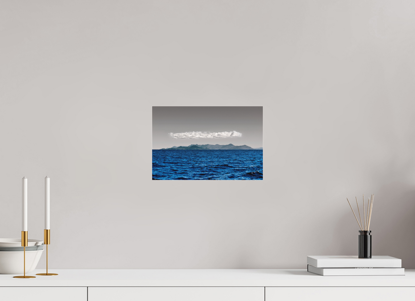 30 x 20 cm, Fine Art Acrylglas Matt Vista da Costa - Peruíbe - SP