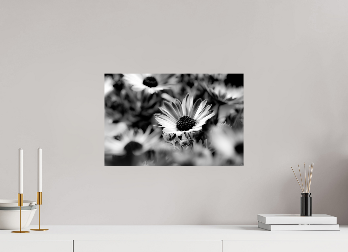 45 x 30 cm, ChromaLuxe HD Metal Print Kapmargerite_04