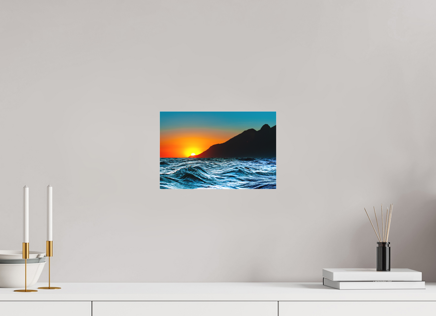 30 x 20 cm, Fine Art Acrylglas Matt Ponta do Boi - Ilhabela