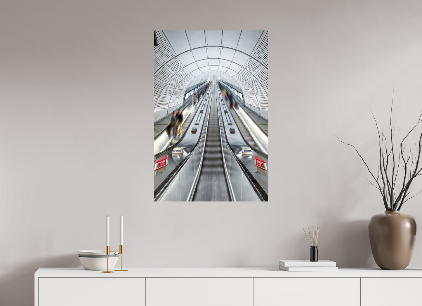 60 x 90 cm, Fine Art Print Metallic Edition Farrington #1 London