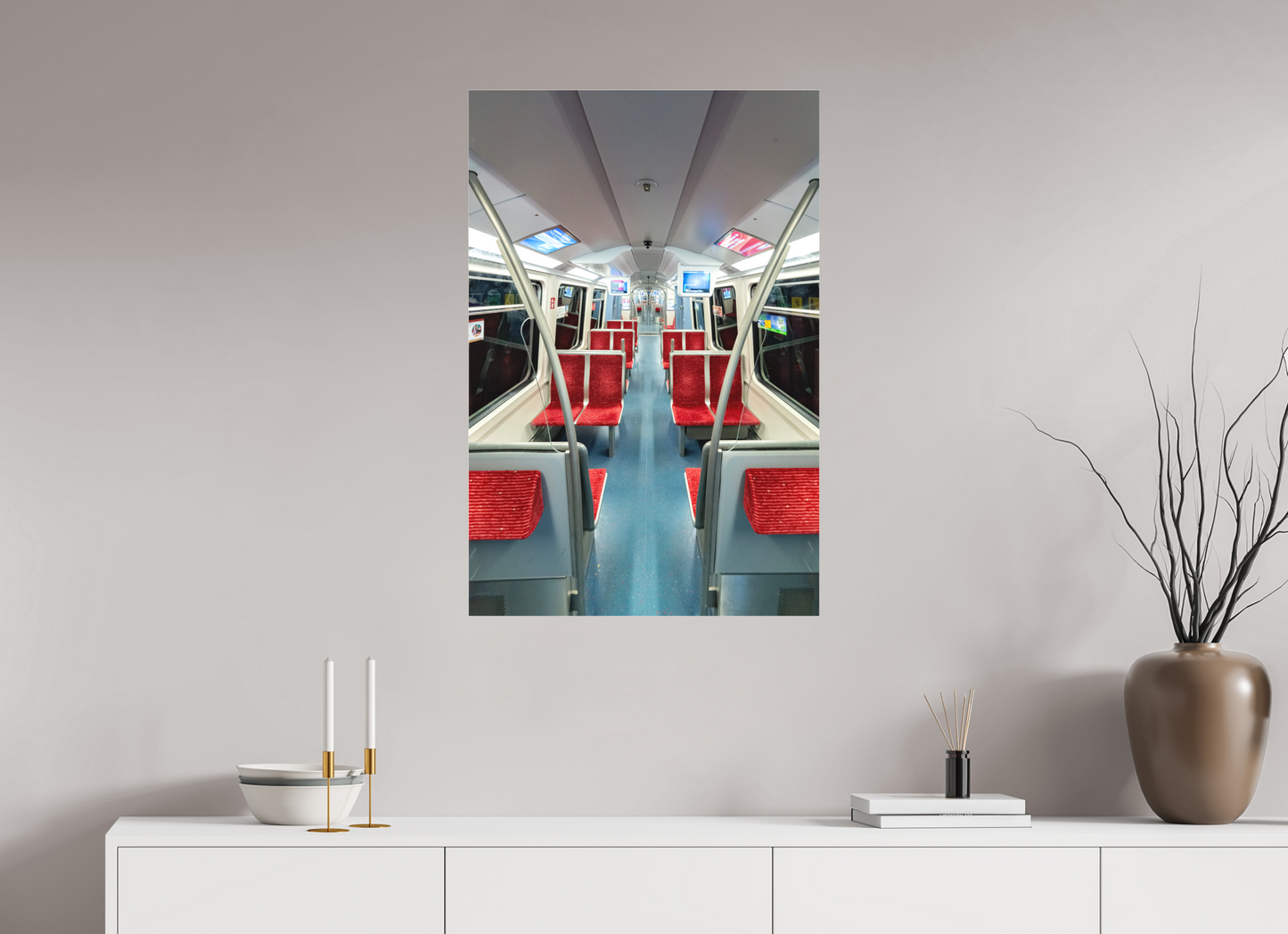 60 x 90 cm, Fine Art Acrylglas Matt HAM #1 Hamburg