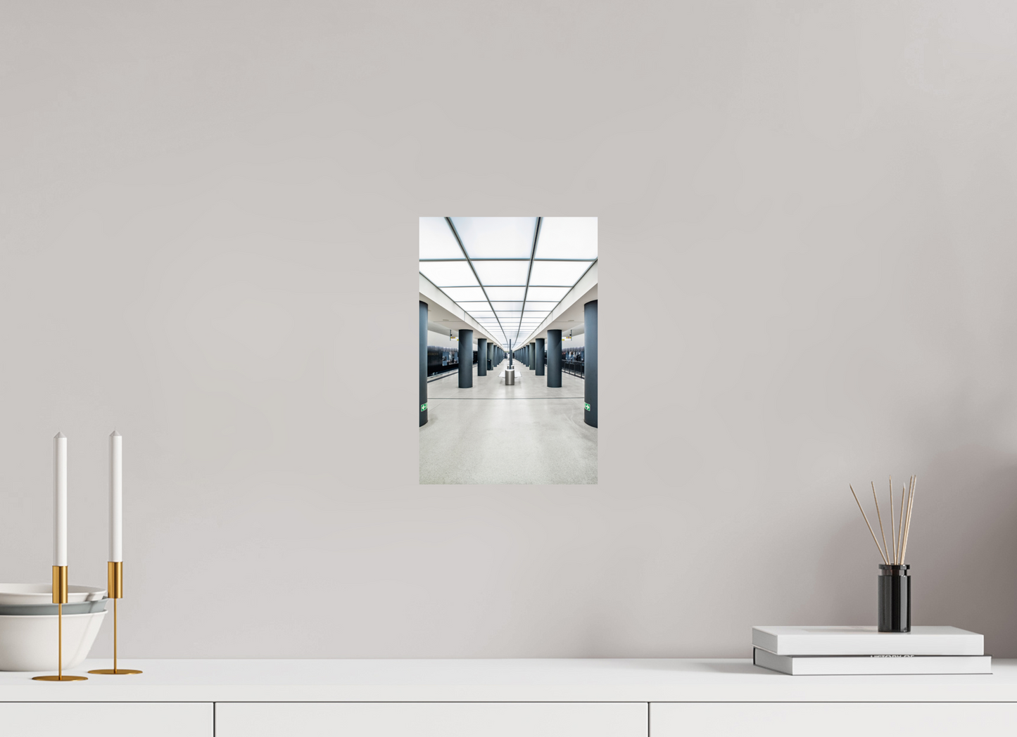 20 x 30 cm, Fine Art Print Metallic Edition Brandenburger-Tor #4 Berlin