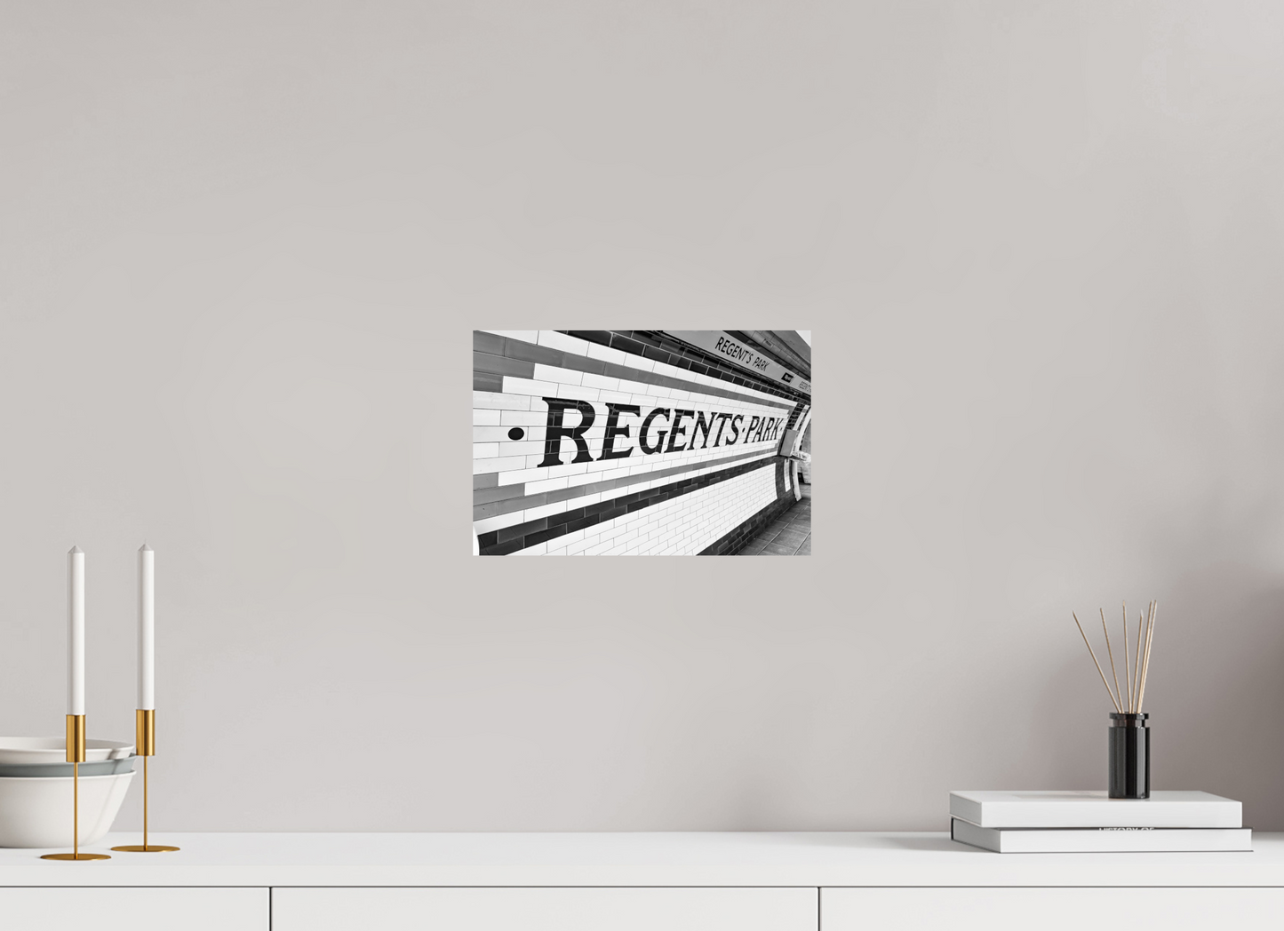 30 x 20 cm, Fine Art Print Metallic Edition Regents-Park #2 London