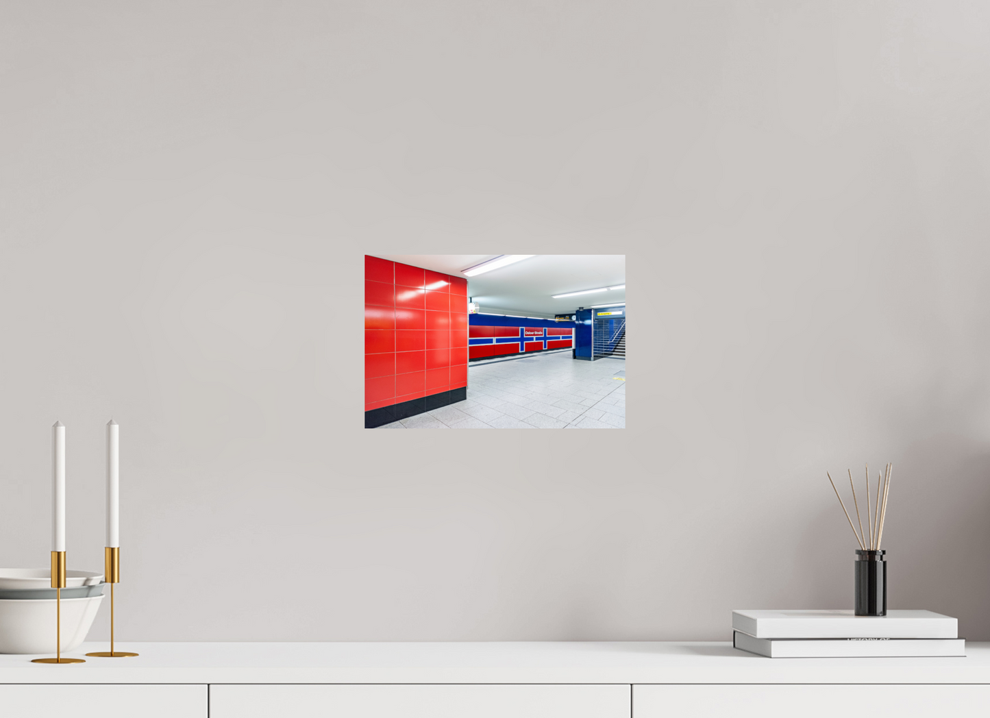 30 x 20 cm, Fine Art Print Metallic Edition Osloer-Strasse #1 Berlin