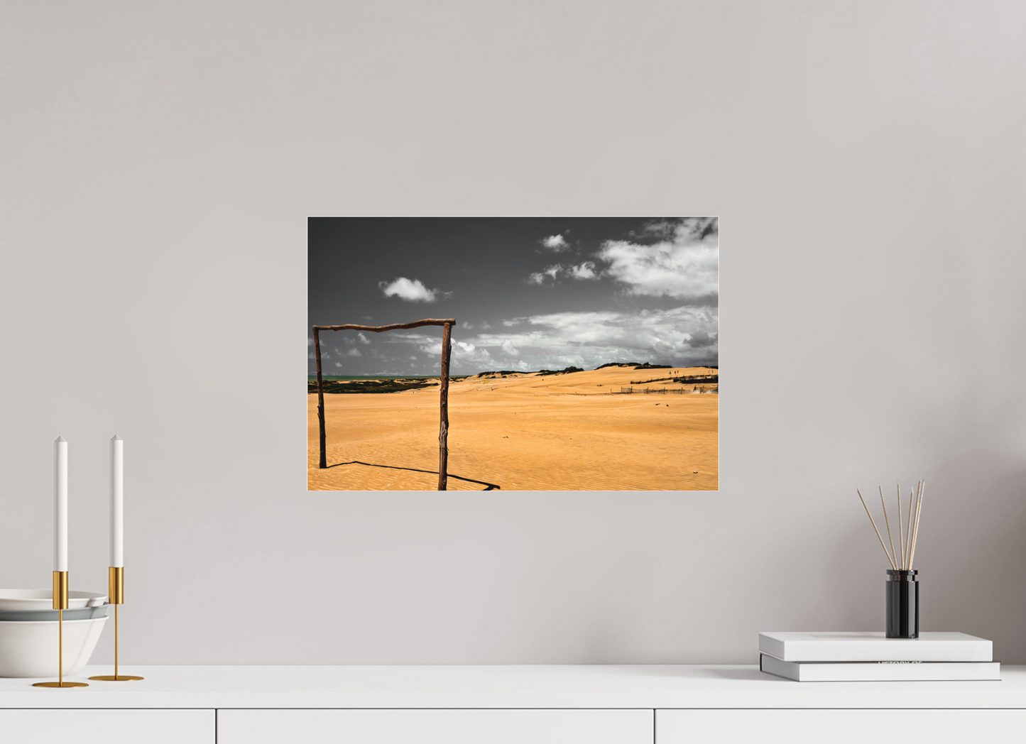 45 x 30 cm, Fine Art Acrylglas Matt Praia de Itaúnas - Itaúnas - ES