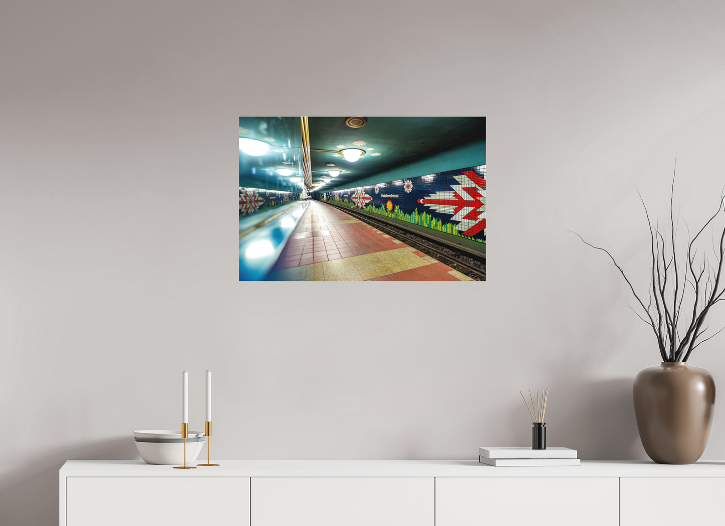 75 x 50 cm, Fine Art Acrylglas Matt Paulsternstrasse #1 Berlin