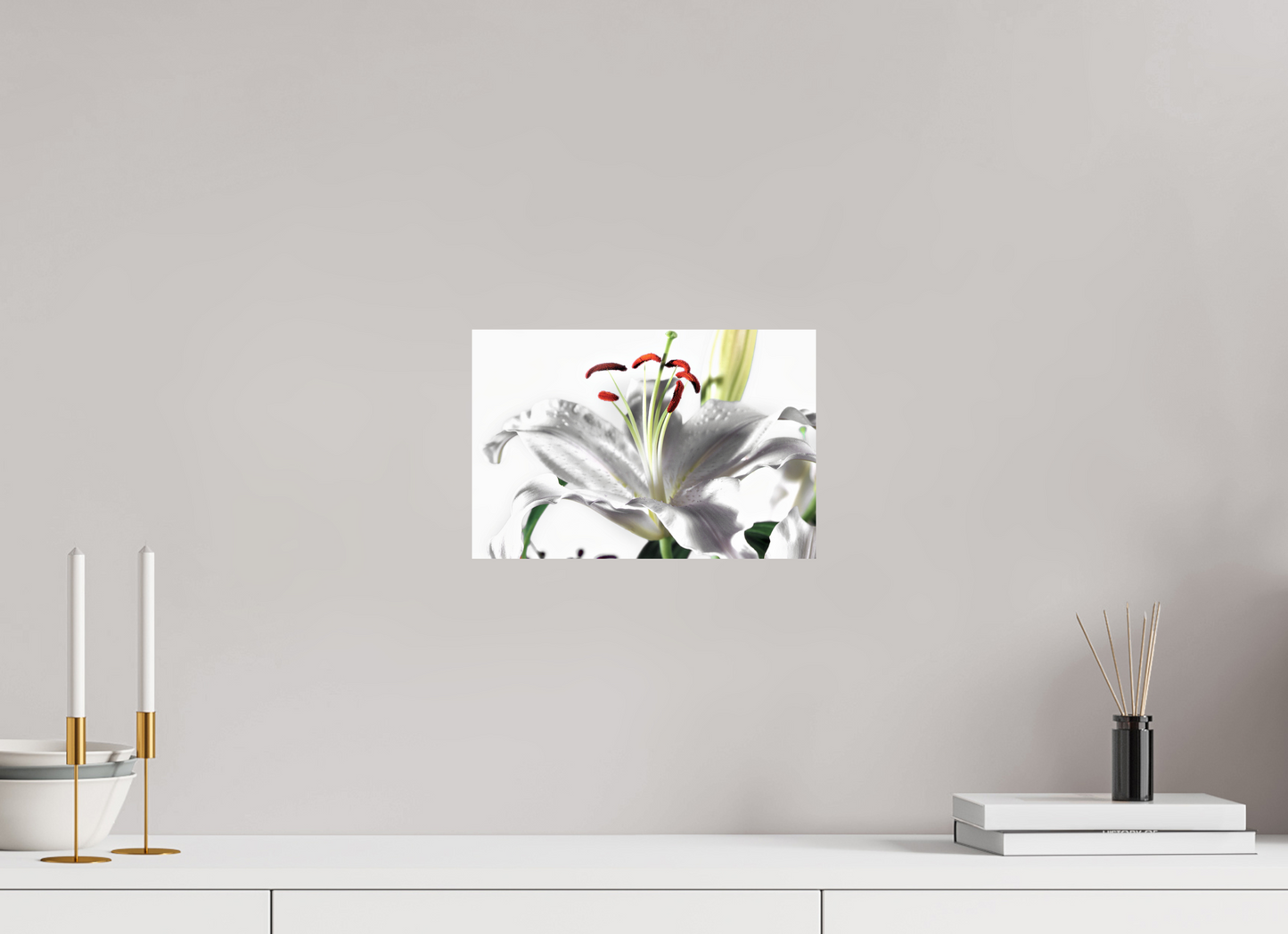 30 x 20 cm, Fine Art Print Baryta auf Alu-Dibond Lilie_06