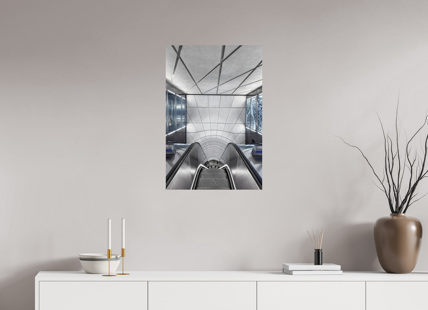 50 x 75 cm, Fine Art Print Metallic Edition Farrington #3 London