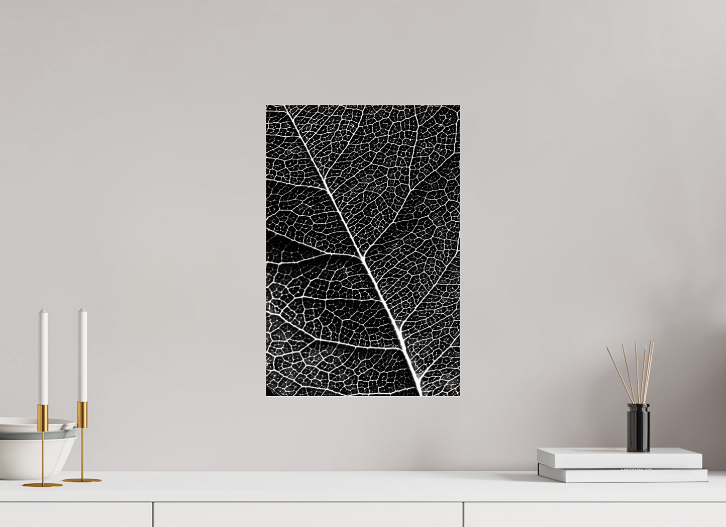30 x 45 cm, Glänzender Foto-Abzug Acrylglas Rosenblat_002
