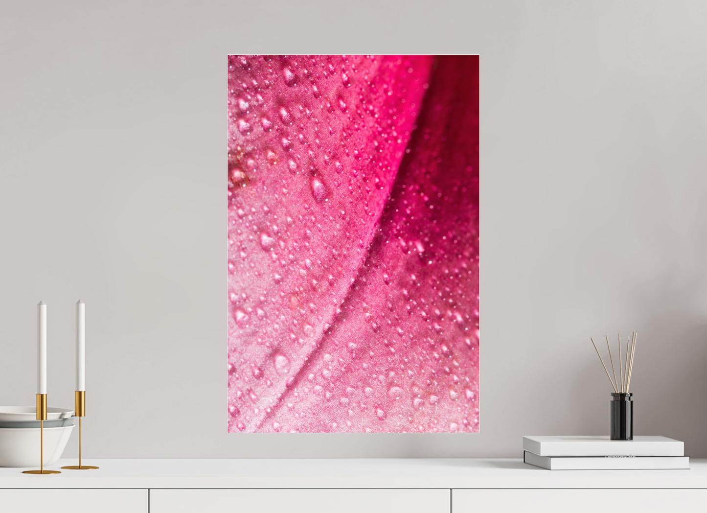 40 x 60 cm, Glänzender Foto-Abzug Acrylglas Lilie_04