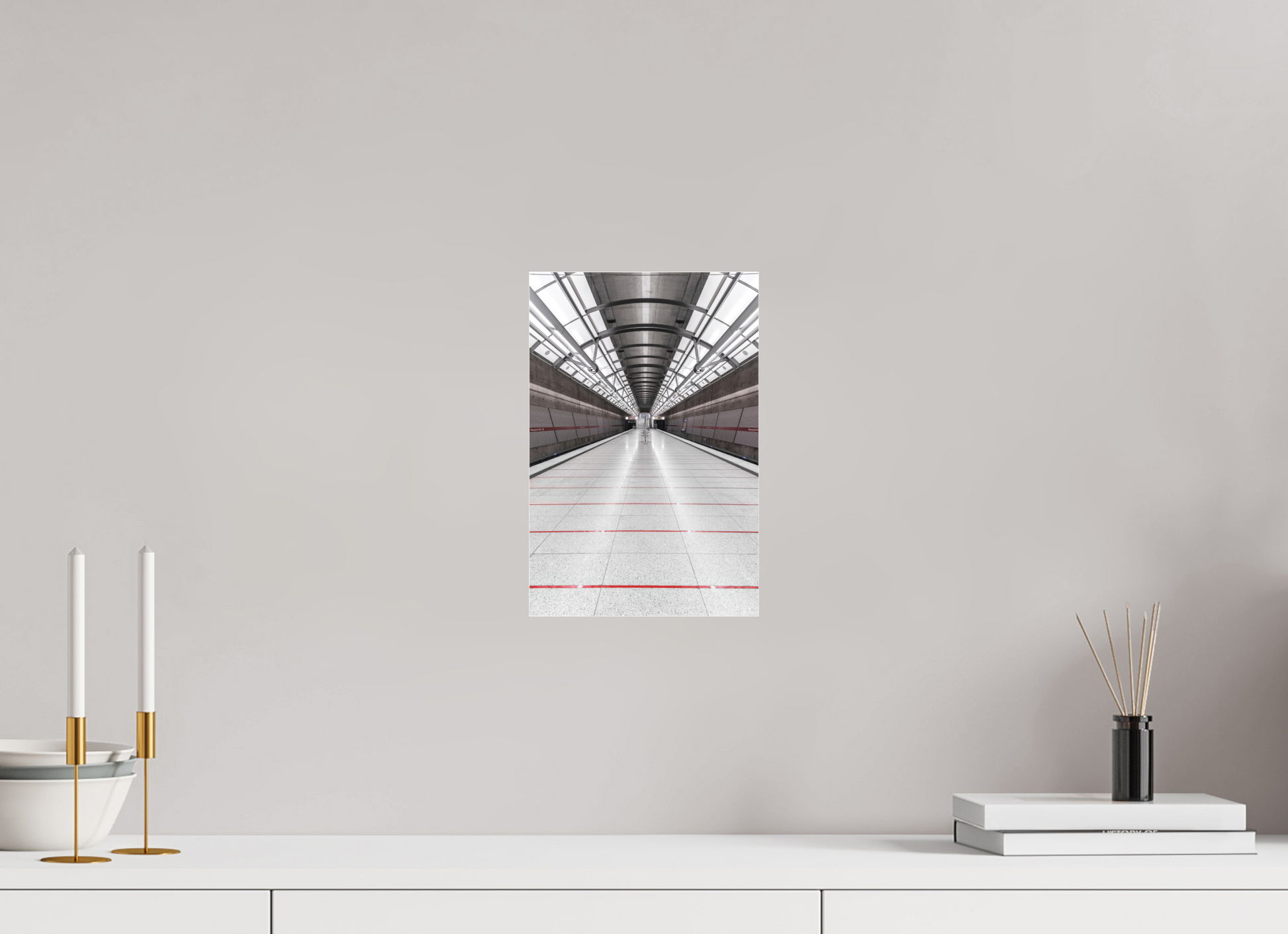 20 x 30 cm, Fine Art Acrylglas Matt Messestadt-Ost #4 München