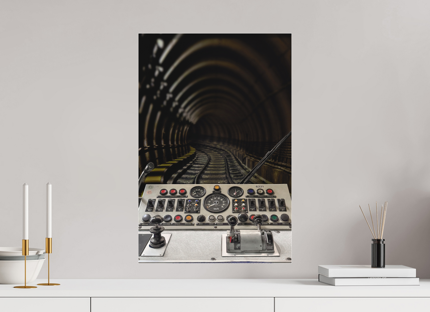 40 x 60 cm, Fine Art Acrylglas Matt U-3 Kabine München