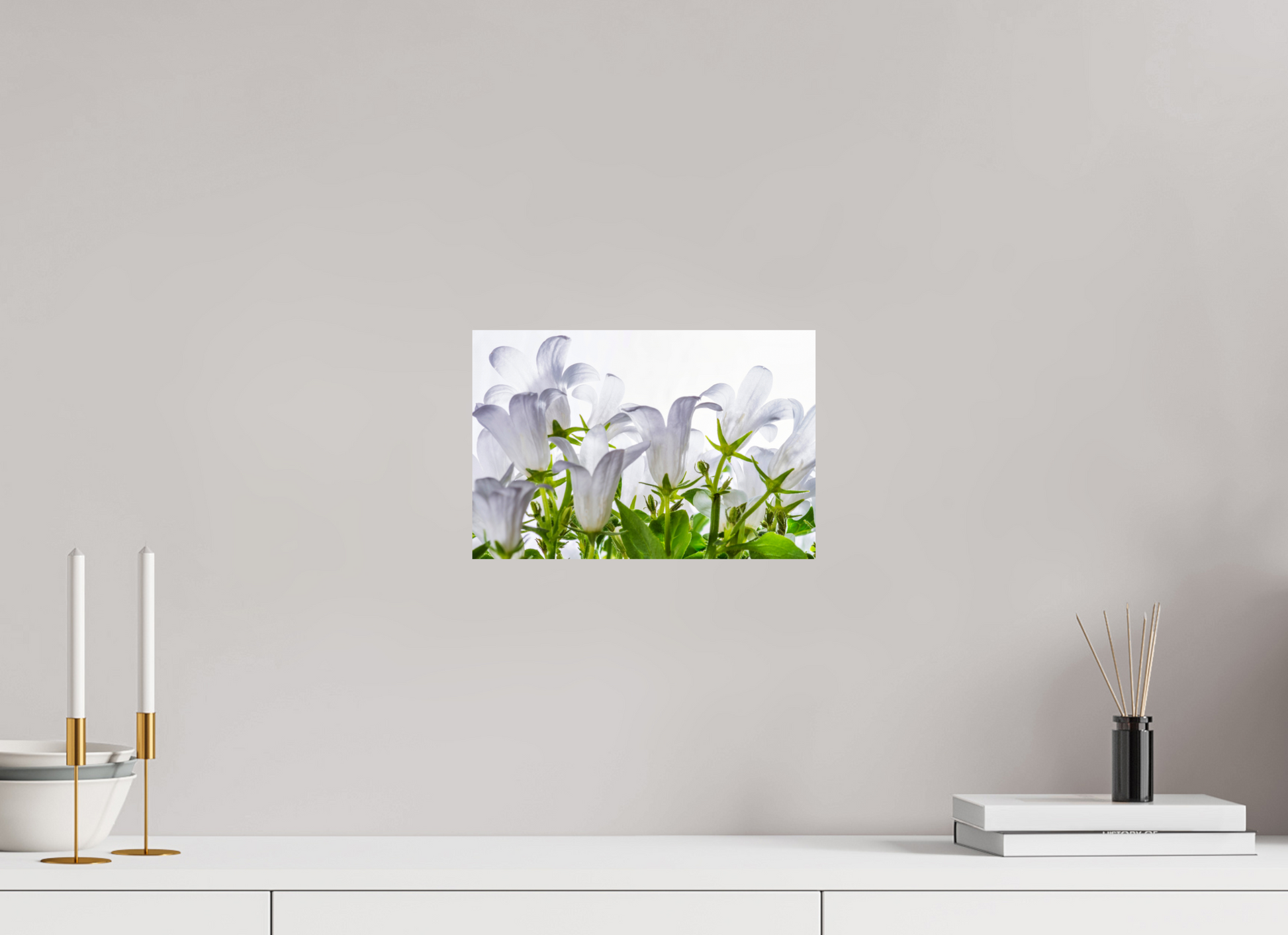 30 x 20 cm, ChromaLuxe HD Metal Print Glockenblume_01
