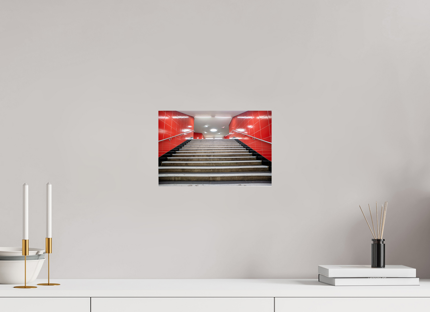30 x 20 cm, Fine Art Print Metallic Edition Osloer-Strasse #2 Berlin