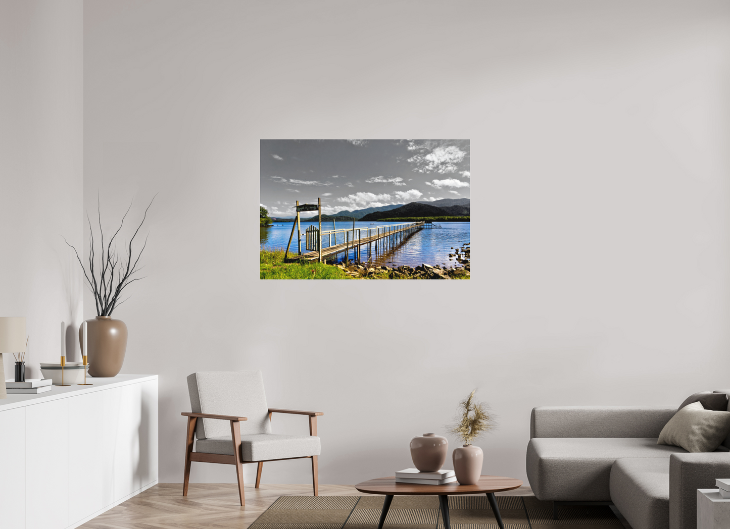 120 x 80 cm, Fine Art Acrylglas Matt Canal de Bertioga - Guarujá - SP