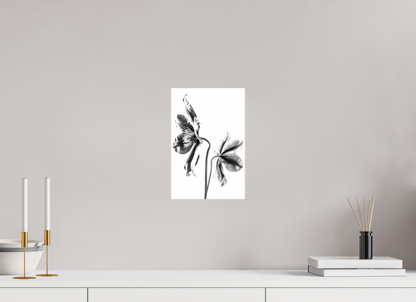 20 x 30 cm, ChromaLuxe HD Metal Print Clematis-02