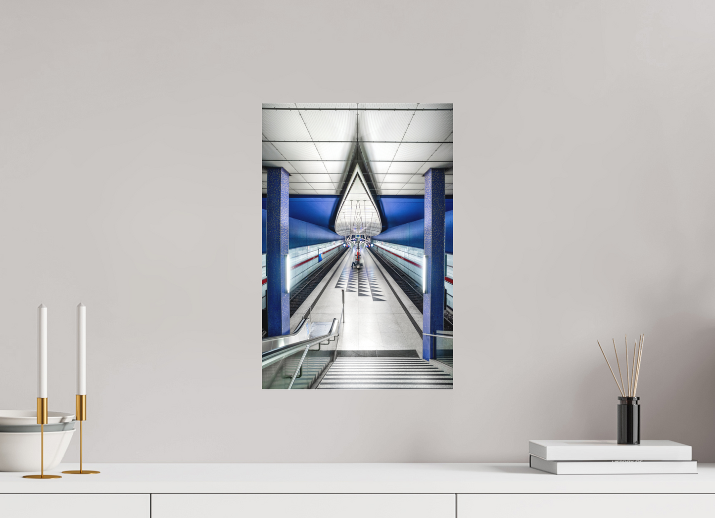 30 x 45 cm, Fine Art Acrylglas Matt Hasenbergl #1 München