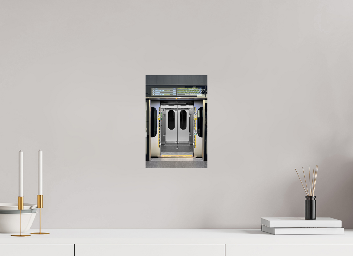 20 x 30 cm, Fine Art Print Metallic Edition London #1