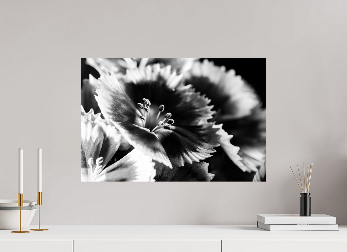 60 x 40 cm, ChromaLuxe HD Metal Print Bartnelke_03