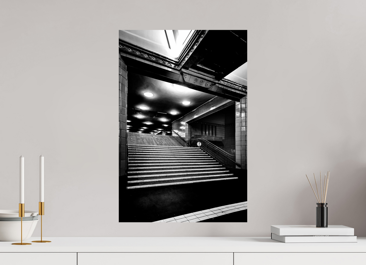 40 x 60 cm, Fine Art Print Metallic Edition Hermannsplatz #5 Berlin