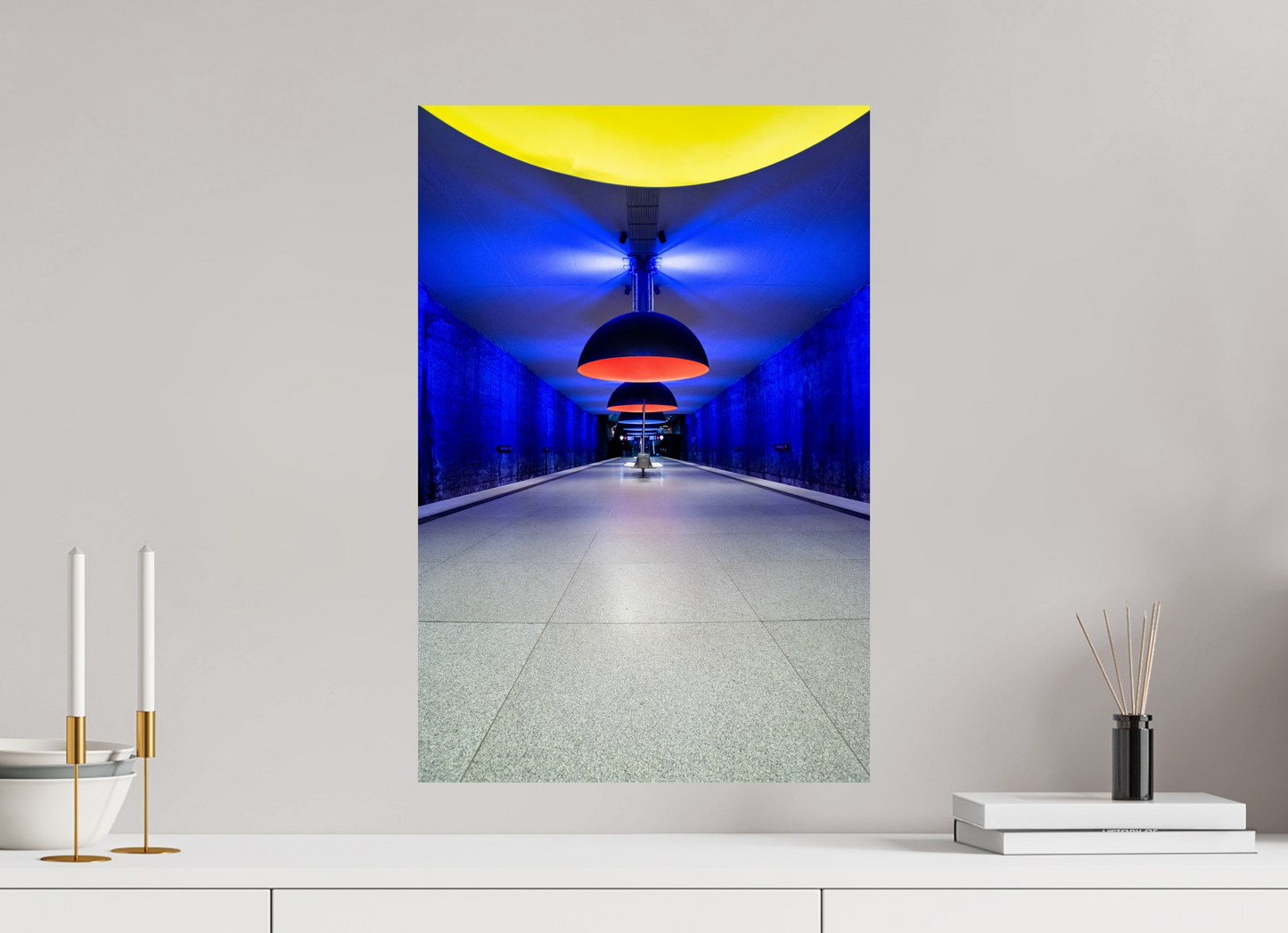 40 x 60 cm, Fine Art Print Metallic Edition München - Westfriedhof #4