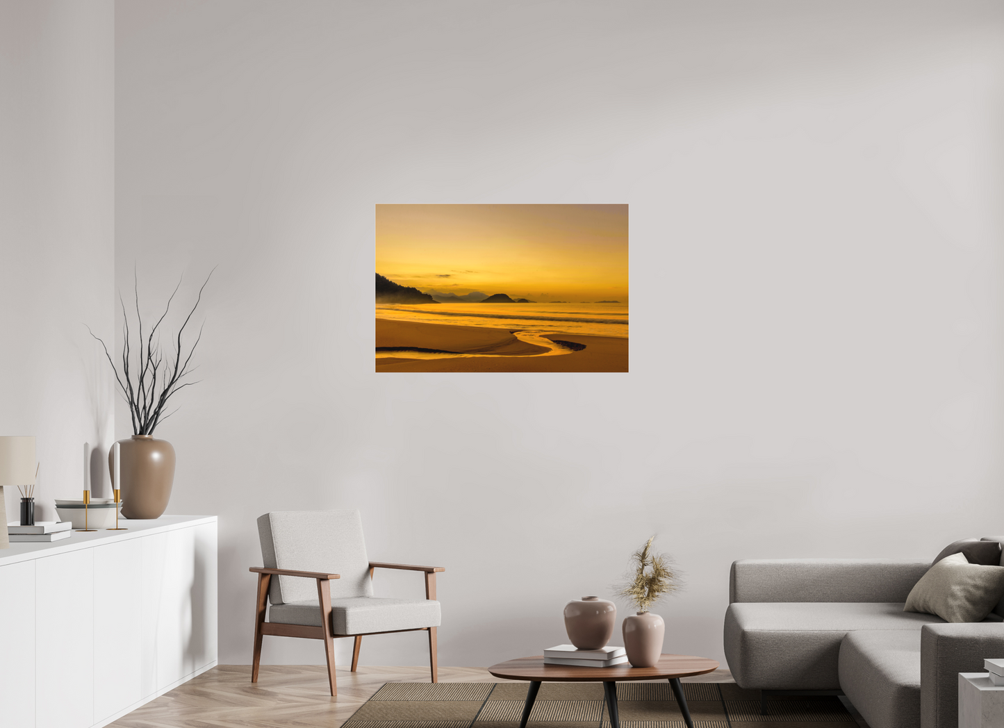 105 x 70 cm, Fine Art Acrylglas Matt Praia do Félix - SP #2