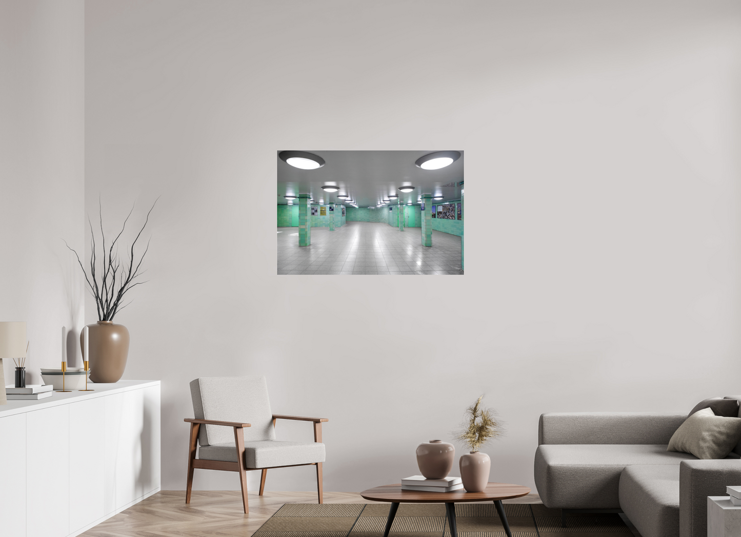 105 x 70 cm, Fine Art Acrylglas Matt Berlin Alexanderplatz