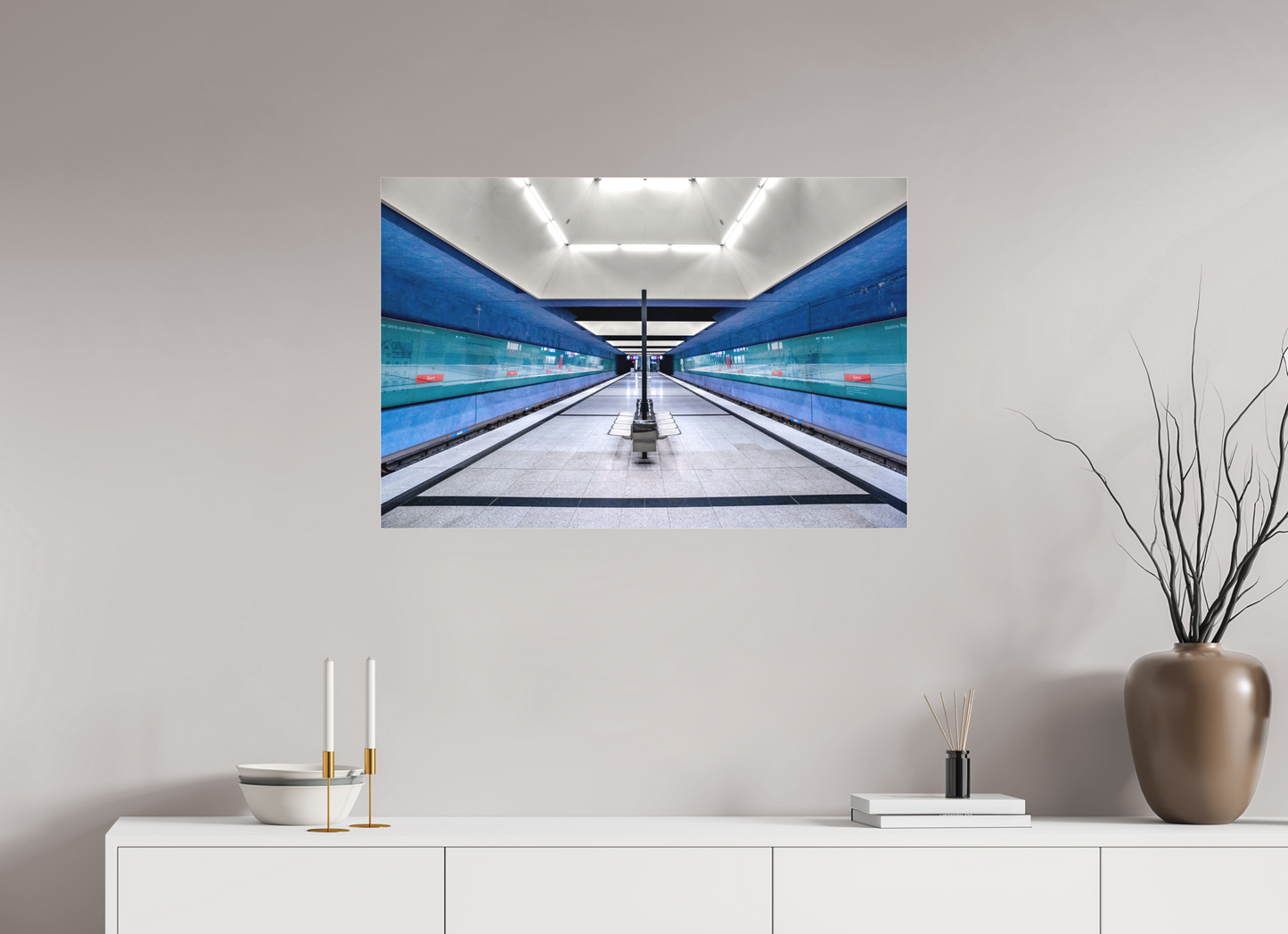 90 x 60 cm, Fine Art Acrylglas Matt Gern #1 München