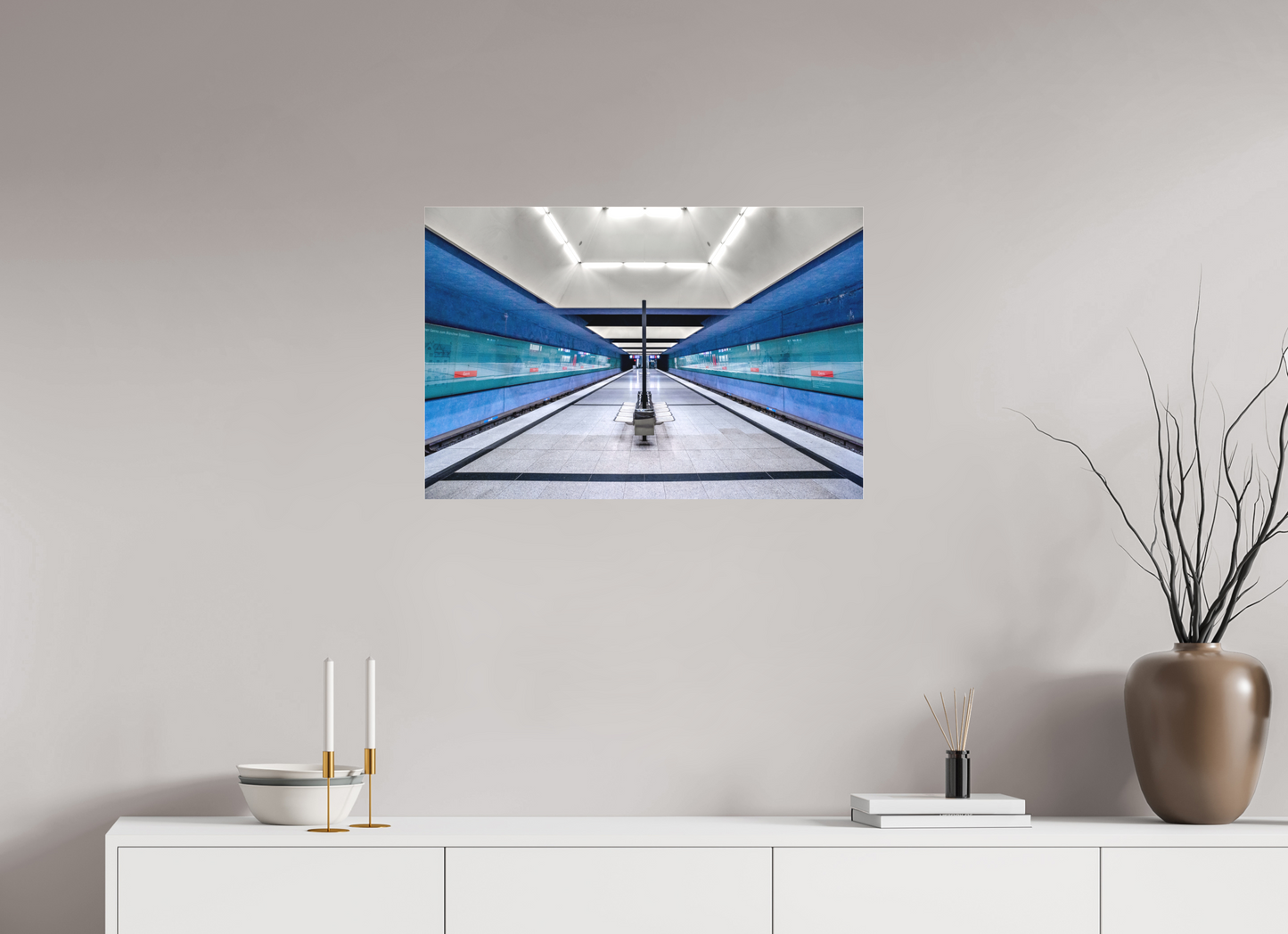 75 x 50 cm, Fine Art Acrylglas Matt Gern #1 München