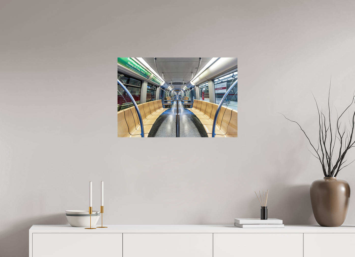 75 x 50 cm, Fine Art Print Metallic Edition MUC #2 München