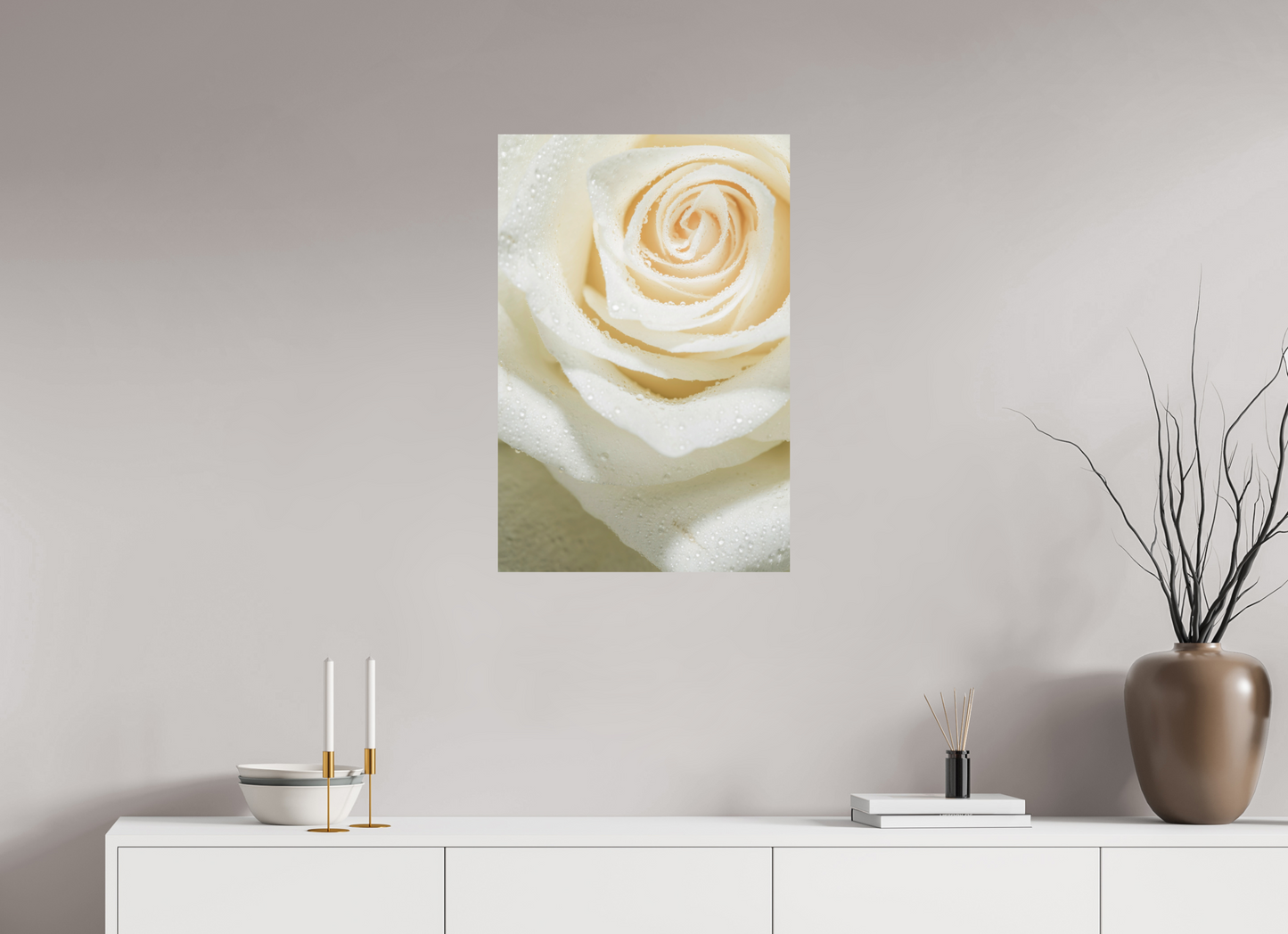 50 x 75 cm, ChromaLuxe HD Metal Print Rose_03