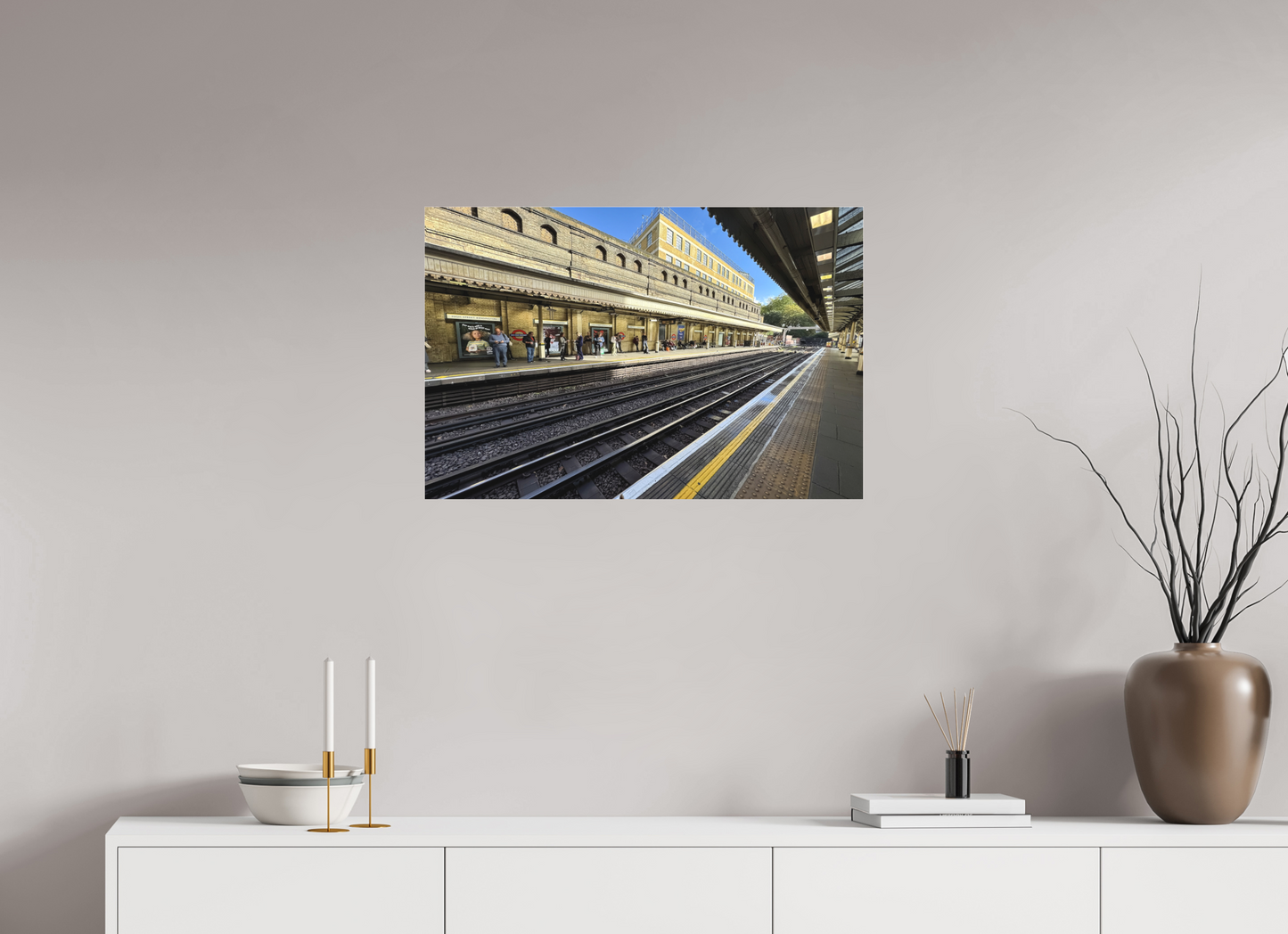 75 x 50 cm, Fine Art Acrylglas Matt Brandenburger-Tor- #2 Berlin