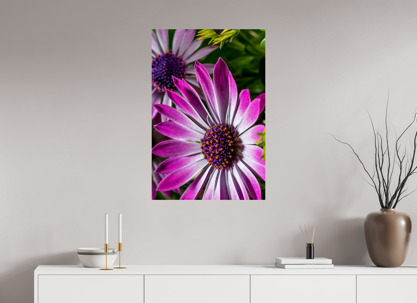 60 x 90 cm, Fine Art Print Baryta auf Alu-Dibond Kapmargerite_01