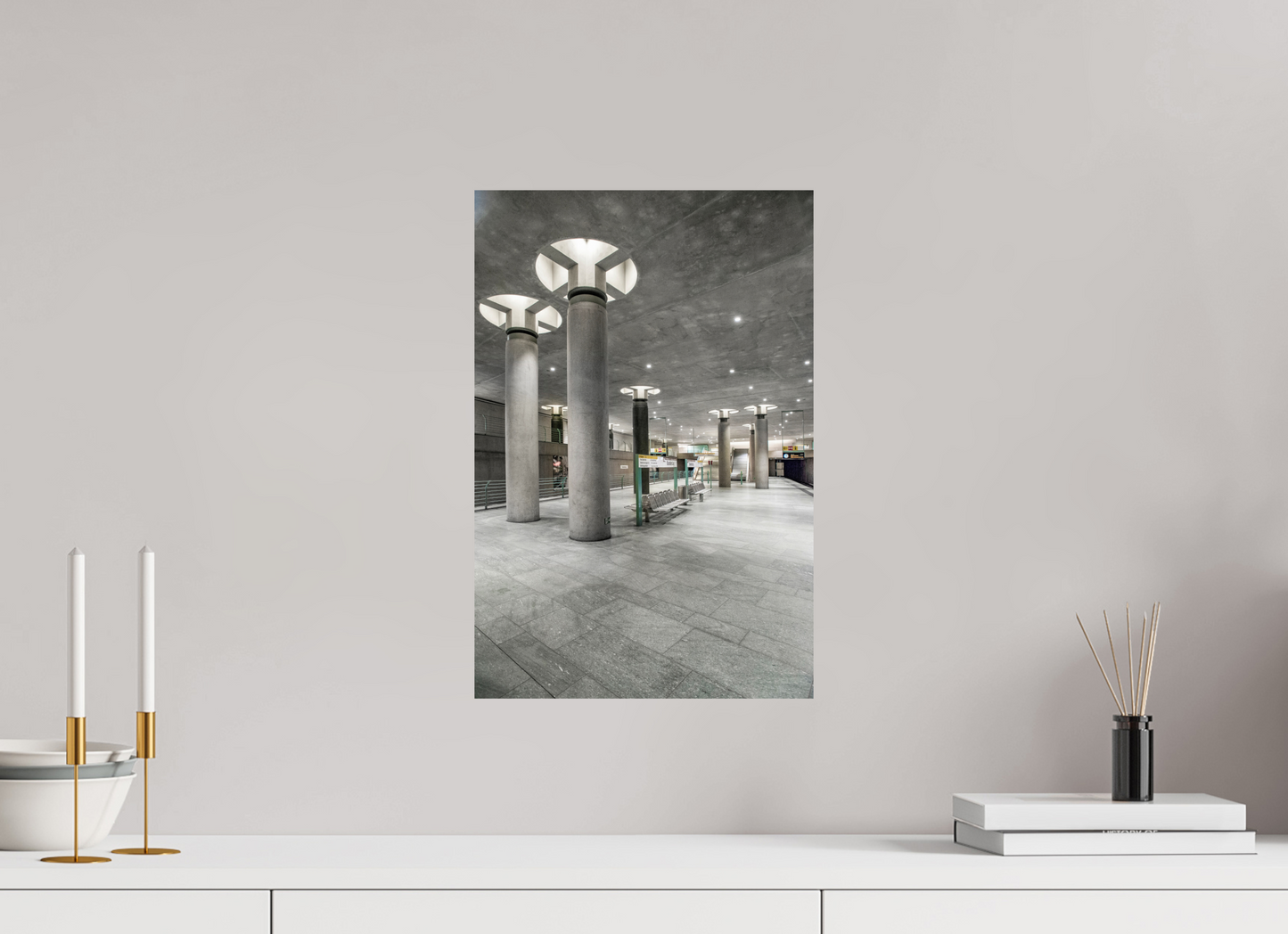 30 x 45 cm, Fine Art Print Metallic Edition Bundestag #2 Berlin