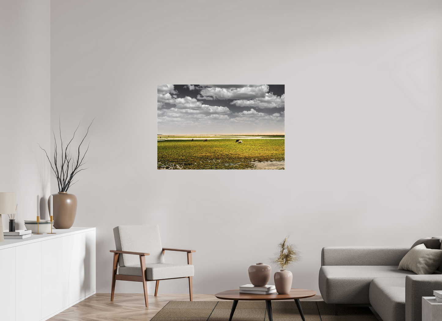 120 x 80 cm, Fine Art Acrylglas Matt Alagado - Porto do Mangue - RN