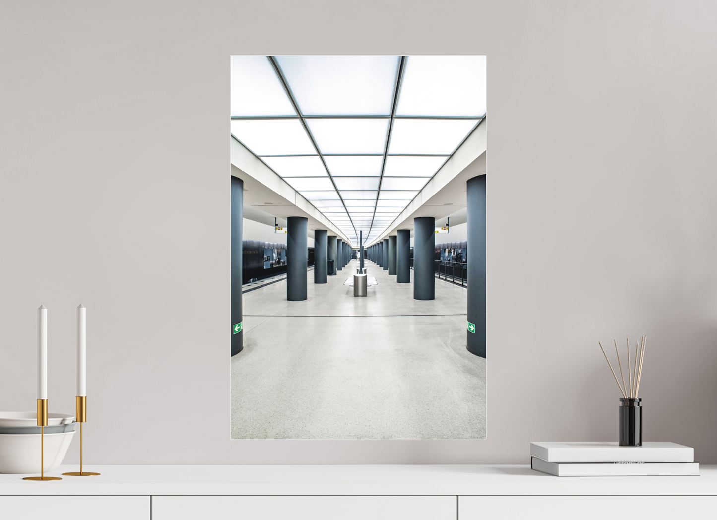 40 x 60 cm, Fine Art Acrylglas Matt Brandenburger-Tor #4 Berlin