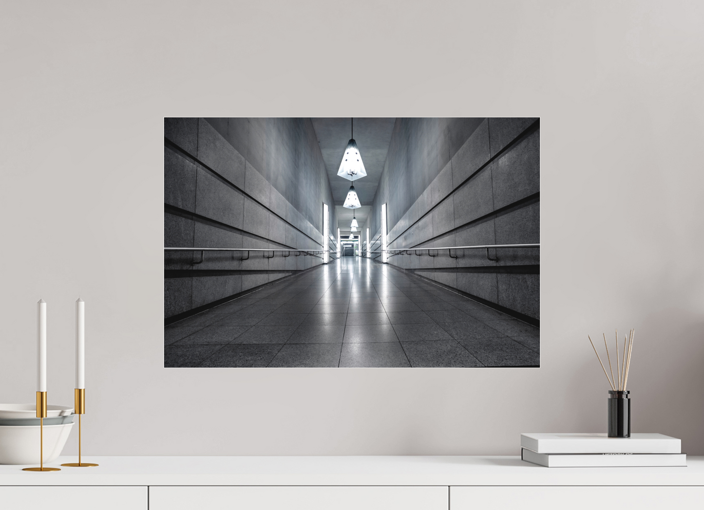 60 x 40 cm, Fine Art Acrylglas Matt Candidplatz #3 München