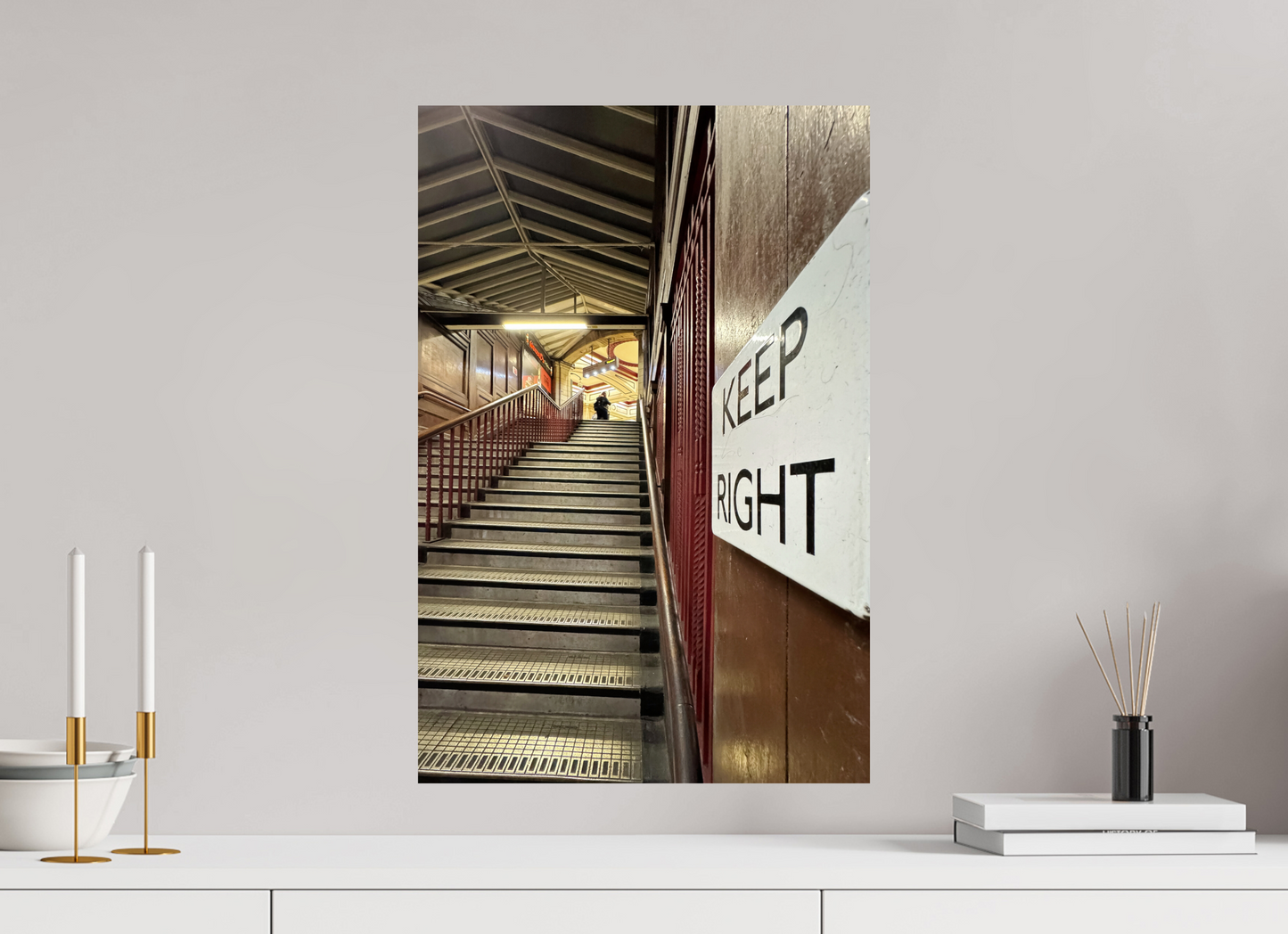 40 x 60 cm, Fine Art Print Metallic Edition Baker-Street #1 London