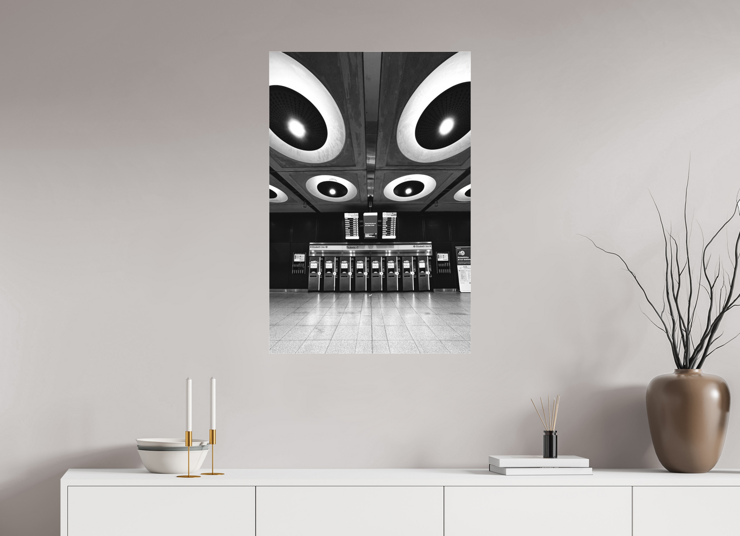 60 x 90 cm, Fine Art Acrylglas Matt Farrington #4 London