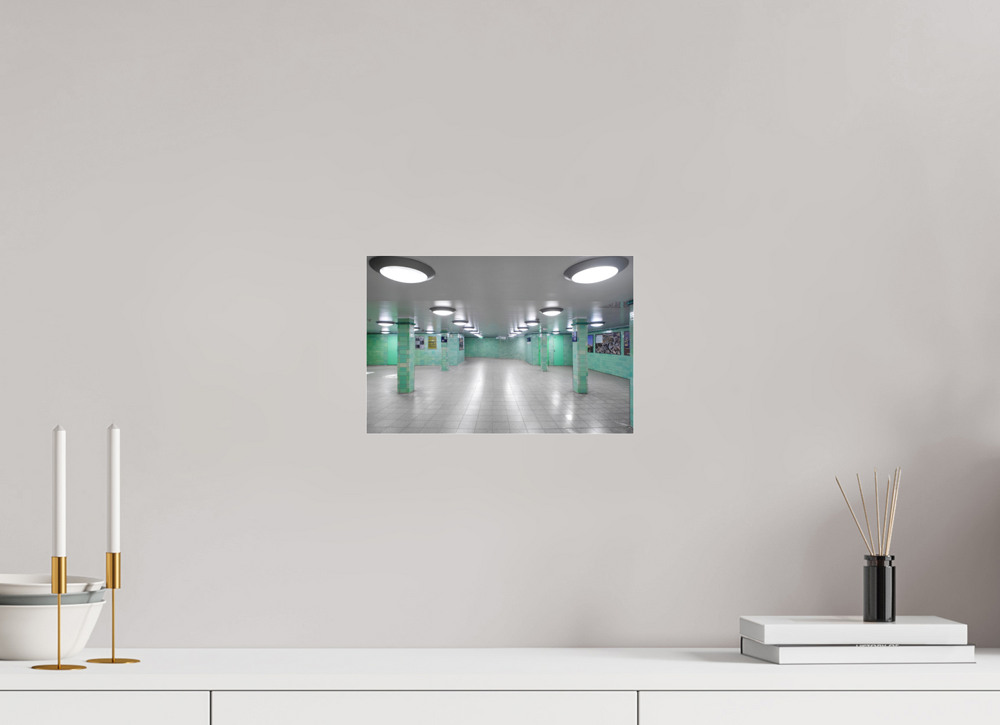 30 x 20 cm, Fine Art Acrylglas Matt Berlin Alexanderplatz