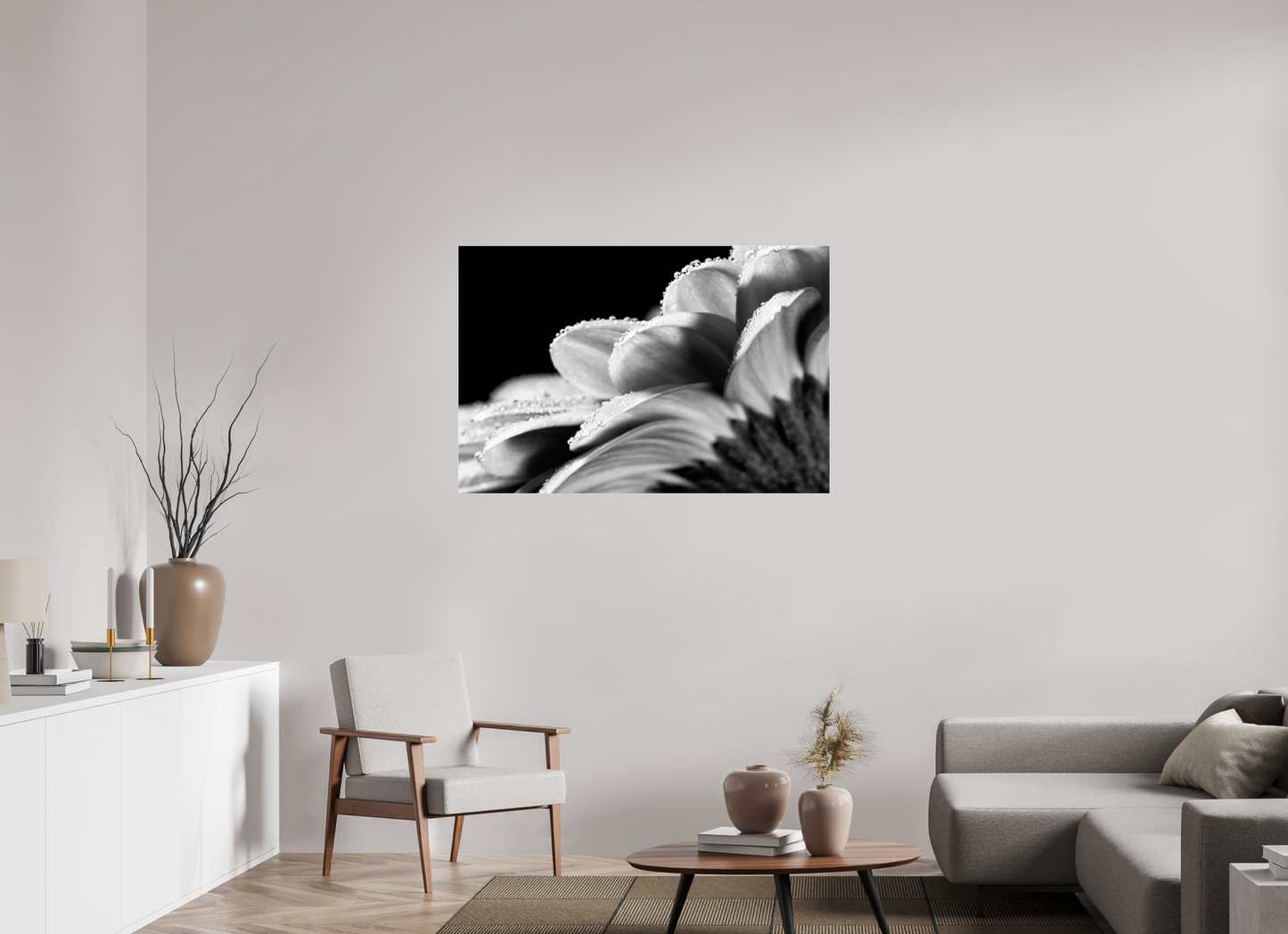 120 x 80 cm, Glänzender Foto-Abzug Acrylglas Gerbera_04